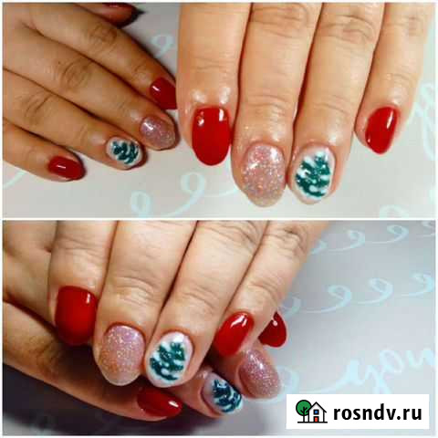 Маникюр,покрытие гель-лаком,наращивание ногтей Томск - изображение 1