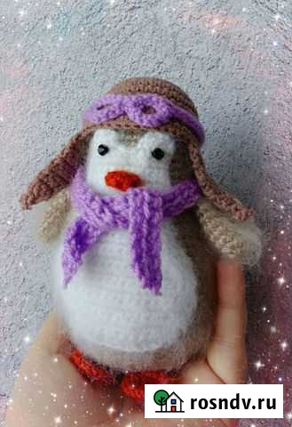 Пингвин игрушка ручной работы Барнаул - изображение 1