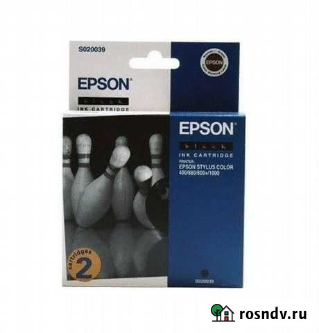 Оригинальный картридж epson S020039 Сызрань - изображение 1