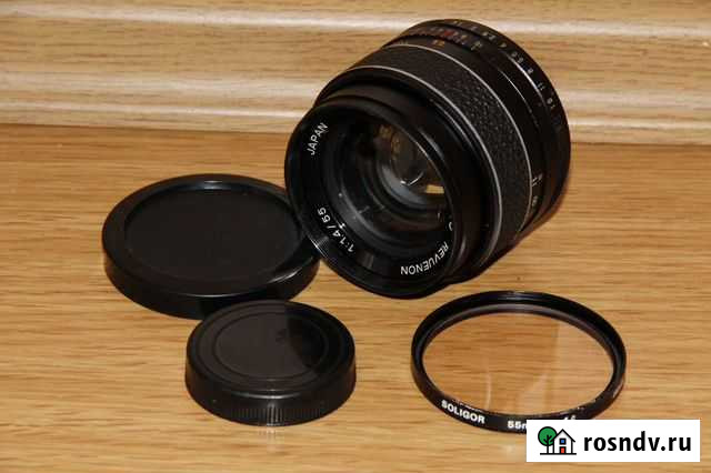 Светосильный объектив Revuenon 1,4/55 №405742 -м42 Калининград - изображение 1