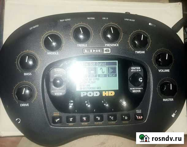 Гитарный процессор Line6 HD Александров - изображение 1