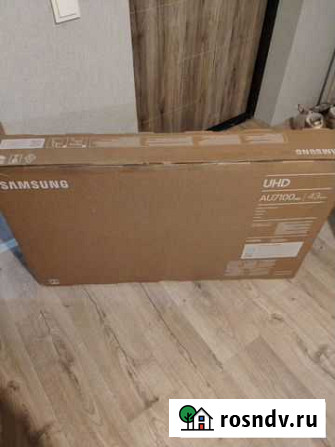 Телевизор Samsung UE43AU7100uxru, 43, Ultra HD 4k Ярославль - изображение 1
