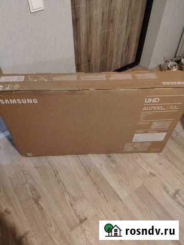Телевизор Samsung UE43AU7100uxru, 43, Ultra HD 4k Ярославль - изображение 1