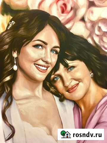 Портрет маслом в стиле реализм на заказ Новокузнецк - изображение 1