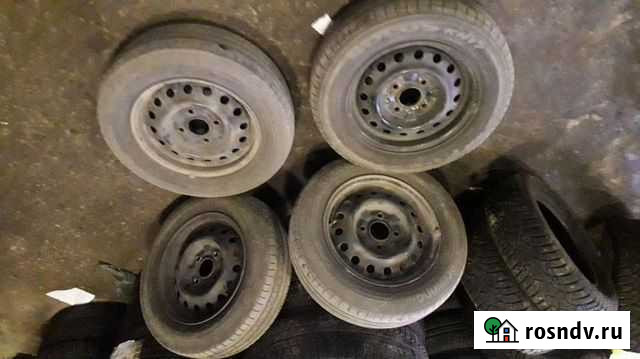 175/70 R14 kumho solus Лето Штампованные R14 pсd:4 Тула - изображение 1