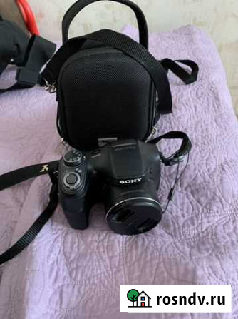 Компактный фотоаппарат цифровой Sony dsc-H100 Красноярск - изображение 1