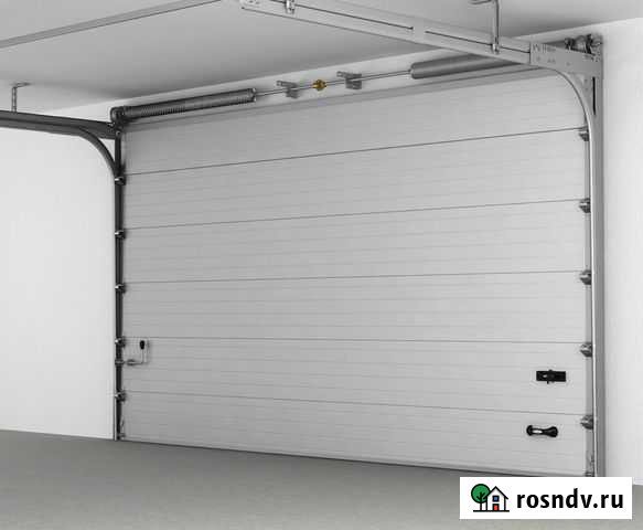 Секционные автоматические ворота Уфа - изображение 1