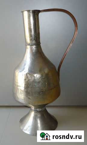 Старинный латунный кувшин.Высота 64 см.16 Кизляр - изображение 1