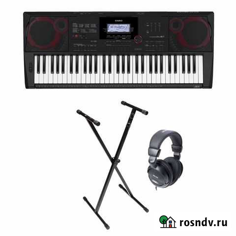 Casio CT-X3000 +стойка+наушники Ростов-на-Дону - изображение 1