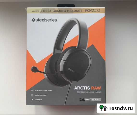 Игровые наушники Steelseries Artic Raw Петропавловск-Камчатский - изображение 1