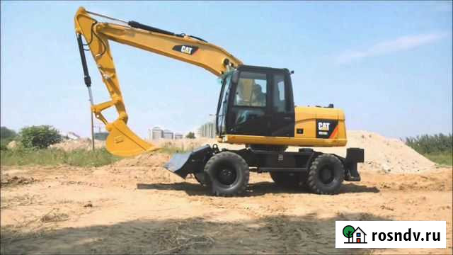 Аренда колесного экскаватора CAT (ковш/гидромолот) Мытищи - изображение 1