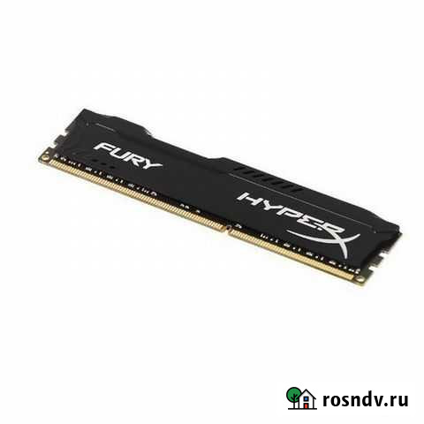 DDR3 HyperX Fury black 8gb (1866) Ростов-на-Дону - изображение 1