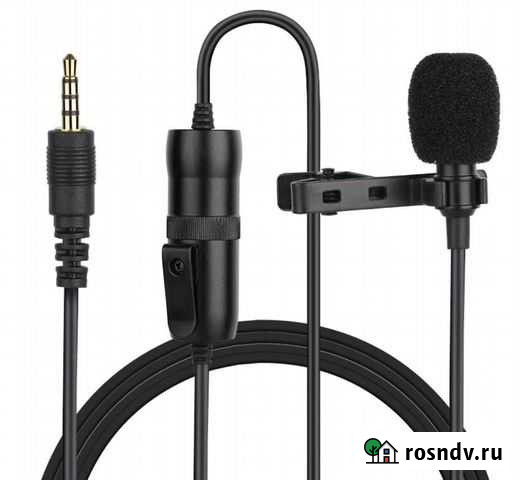 Микрофон петличка Boya, активный, Новый Москва - изображение 1