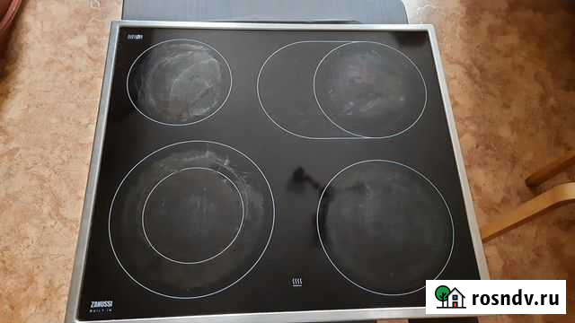 Стекло варочной панели Zanussi ZK 63 б/у Красноярск - изображение 1