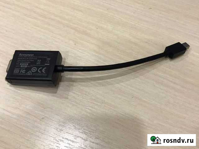 Переходник Lenovo Mini DisplayPort to VGA Adapter Набережные Челны - изображение 1