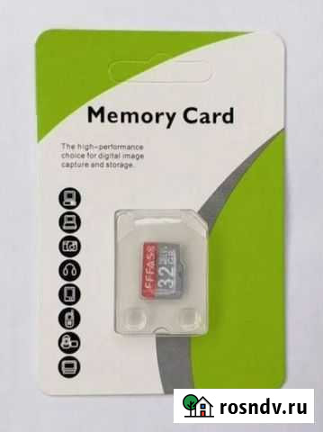 Карта памяти 32 Гб micro SD 32Gb. Новая Красноярск - изображение 1