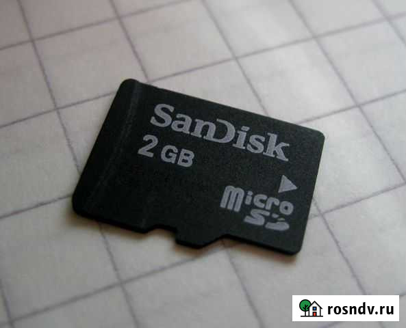 Карта памяти microSD 2 гб Каменск-Шахтинский - изображение 1