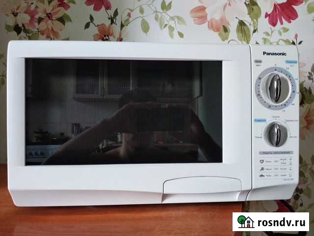 Микроволновка Panasonic 22 л 800 Вт керамик гарант Пенза - изображение 1