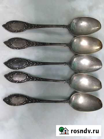 Старинные серебряные ложки Лысьва - изображение 1