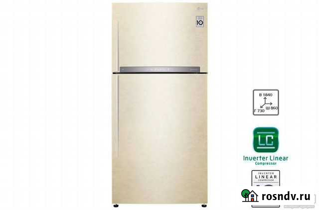 Холодильник LG сс-H 502 hehz бежевый Избербаш - изображение 1