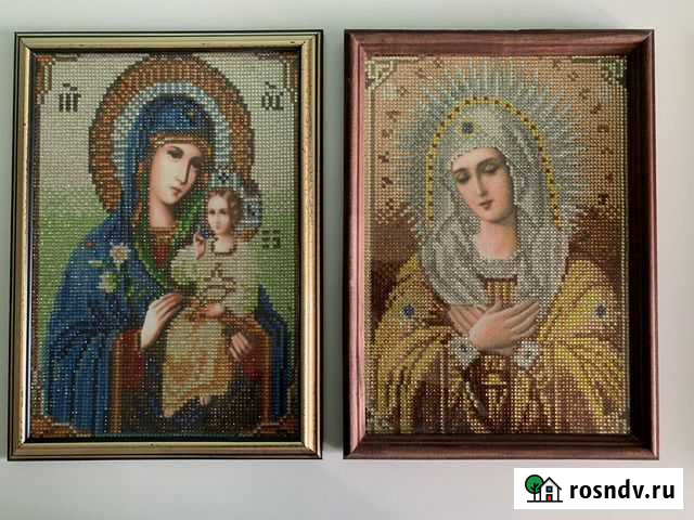 Готовая алмазная вышивка икон в рамке Абакан - изображение 1