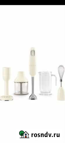 Погружной блендер Smeg HBF02creu, кремовый Котельники - изображение 1