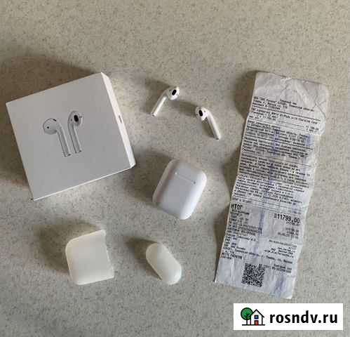 Мало в использовании наушники apple AirPods 2 ориг Чита - изображение 1