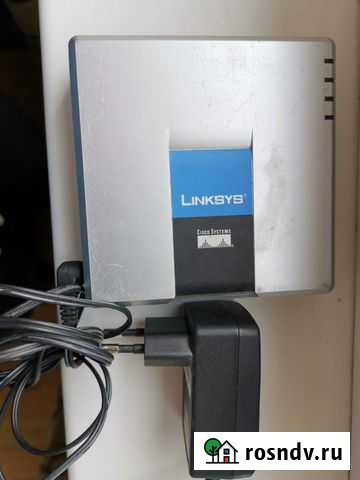 VoIp Cisco Шлюз голосовой Linksys spa 2102. на 2 т Калуга - изображение 1