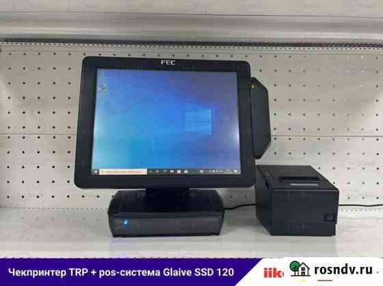 Сенсорный терминал Glaive FEC + чекпринтер TRP Челябинск