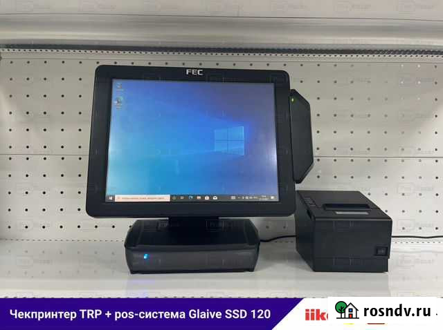 Сенсорный терминал Glaive FEC + чекпринтер TRP Челябинск - изображение 1