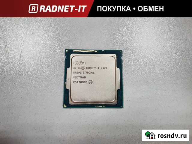 Процессор Intel Core i3-4170 s1150 Набережные Челны - изображение 1