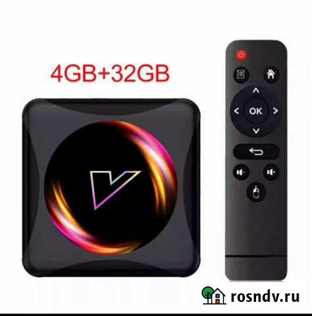 Тв приставка на андроиде 4GB/32GB Тюмень - изображение 1