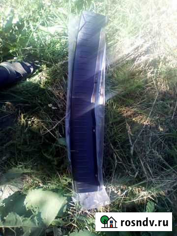 Накладка на задний бампер калина 2 хетчбэк Красногорский - изображение 1