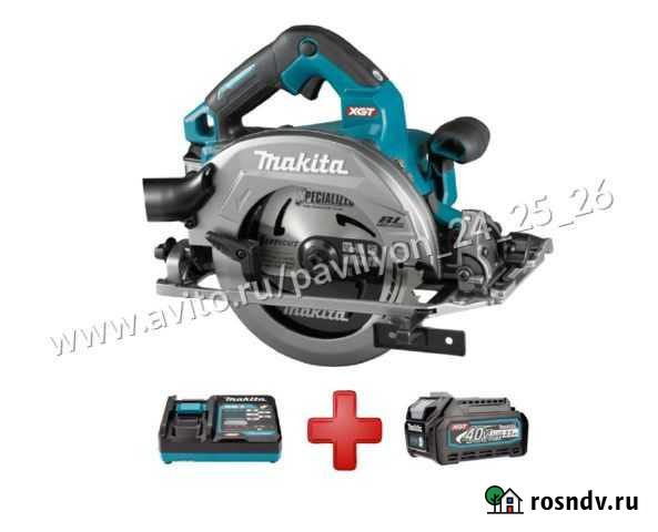 Пила дисковая аккумуляторная XGT Makita HS004G101 Ялта - изображение 1