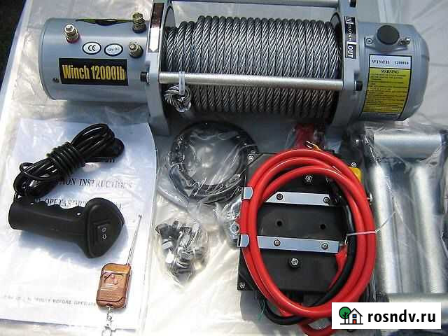 Лебедка электрическая 5400кг-12в. для авто Сыктывкар - изображение 1