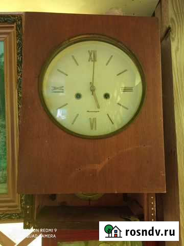 Часы янтарь с боем СССР Тербуны - изображение 1