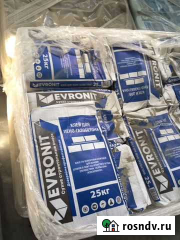 Клей для газобетона Нижнекамск - изображение 1