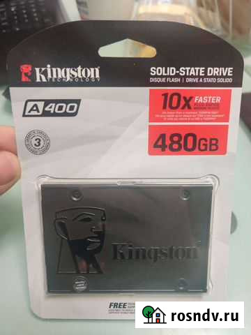 SSD Kingston 480gb A400 new Котельники - изображение 1