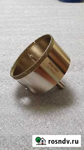 Коронка алмазная 75 мм Дубна - изображение 1