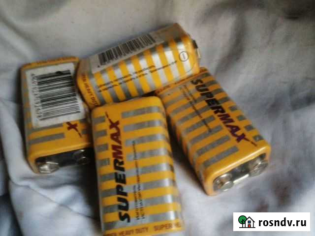 4 Батарейки supermax Мичуринск - изображение 1