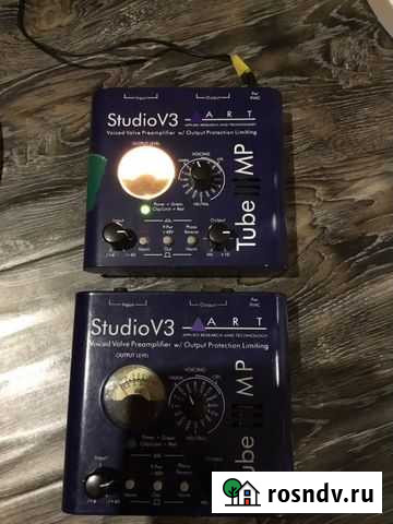 Микрофонный ламповый преамп Art studio v3 2шт Красноярск - изображение 1