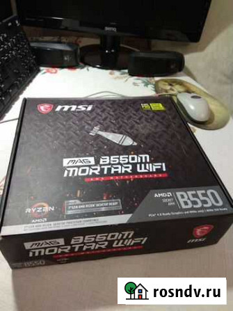 MSI MAG B550M Mortar Wifi LGA AM4 Краснодар - изображение 1