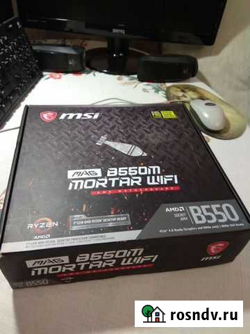 MSI MAG B550M Mortar Wifi LGA AM4 Краснодар - изображение 1