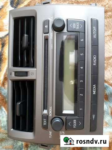 Продам магнитолу штатную для а/м Toyota ractis, vi Горный - изображение 1