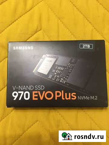 SSD NVMe Samsung 970 EVO Plus 2 Tb MZ-V7S2T0BW Челябинск - изображение 1