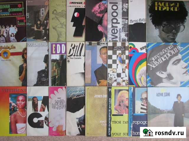 Лицензионный винил из СССР 70-80гг(1) Самара - изображение 1