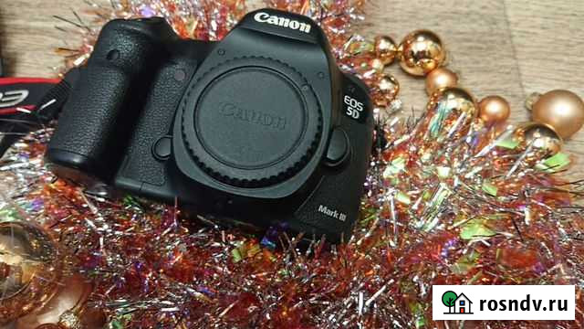 Зеркальный фотоаппарат canon eos 5d mark lll Чебоксары - изображение 1
