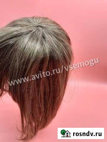 35298 Парик из натуральных волос, длина 30см Кемерово - изображение 1
