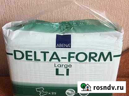 Памперсы для взрослых Delta-Form, L(3) -размер Курск - изображение 1