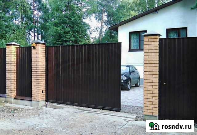 Ворота откатные Киржач - изображение 1
